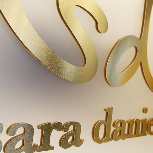 Metamark Exterior Metallised Printable Films - Brushed